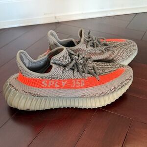 Adidas Yeezy Boost 350 V2 with Orange Accent
